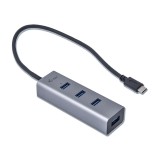 USB 3.0 šakotuvas 4 lizdai per USB C I-Tec C31